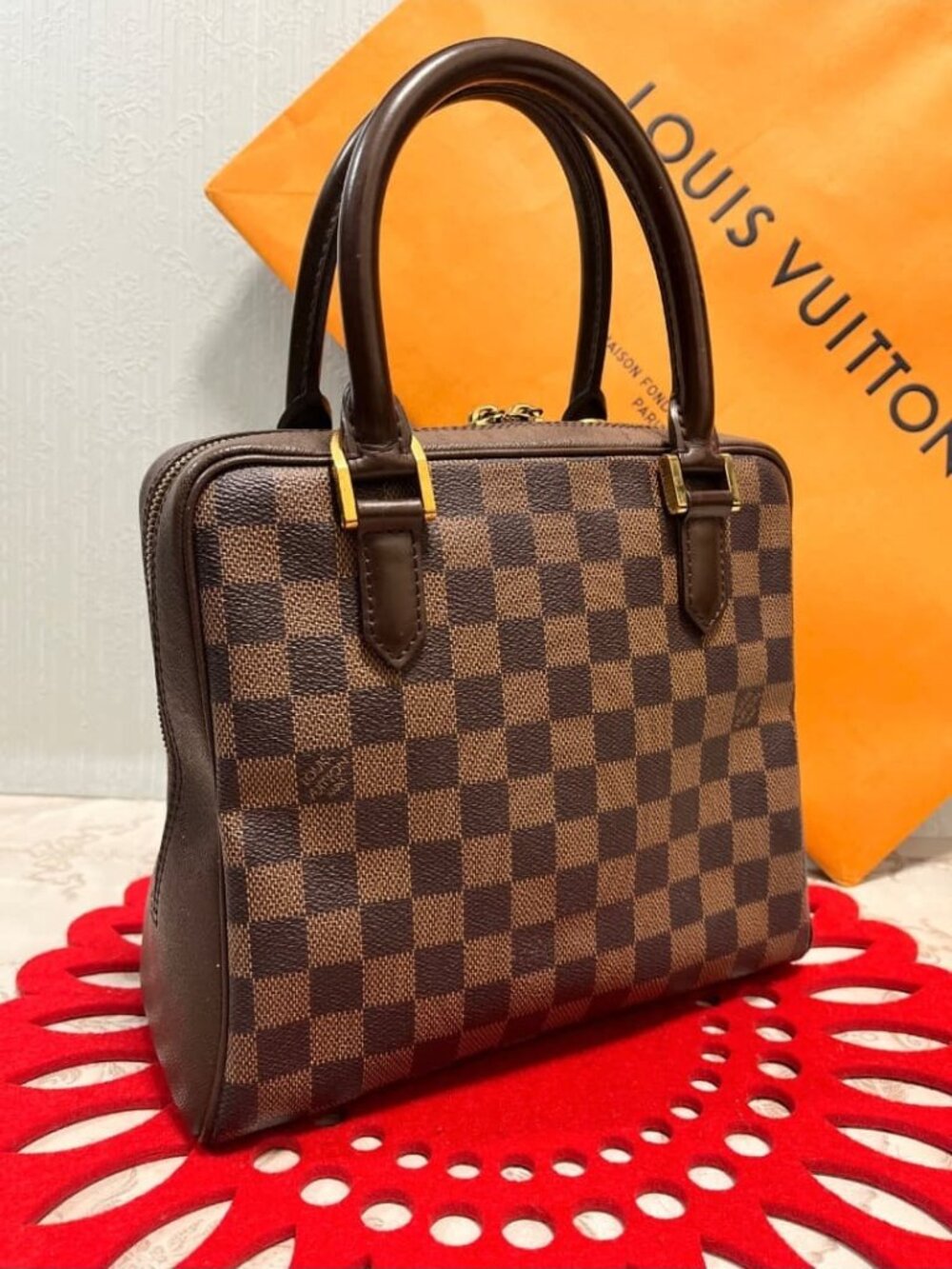 Louis Vuitton Brera Damier Handbag